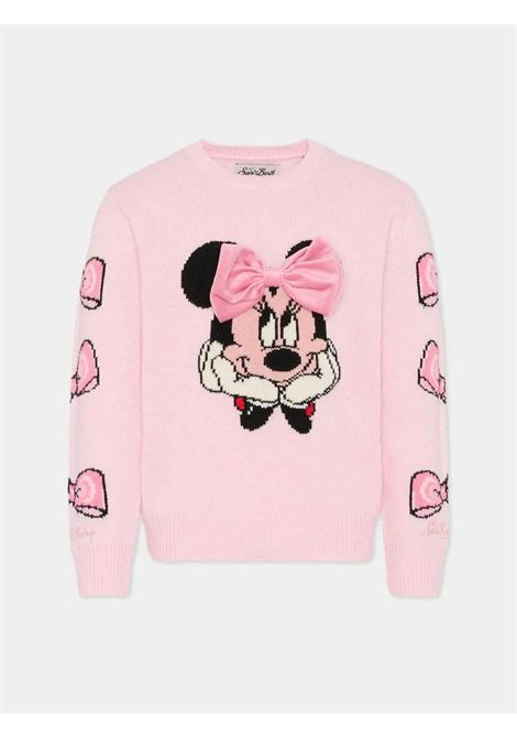 Pull con ricamo SAINT BARTH | PRC0001 PRINCESS02434I MINNIE 21 BOW PATCH